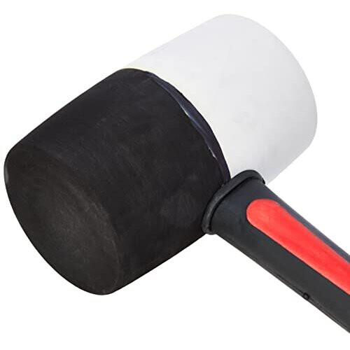 Hilka 62303016 16 oz Double Faced Rubber Mallet Whiteblack 2