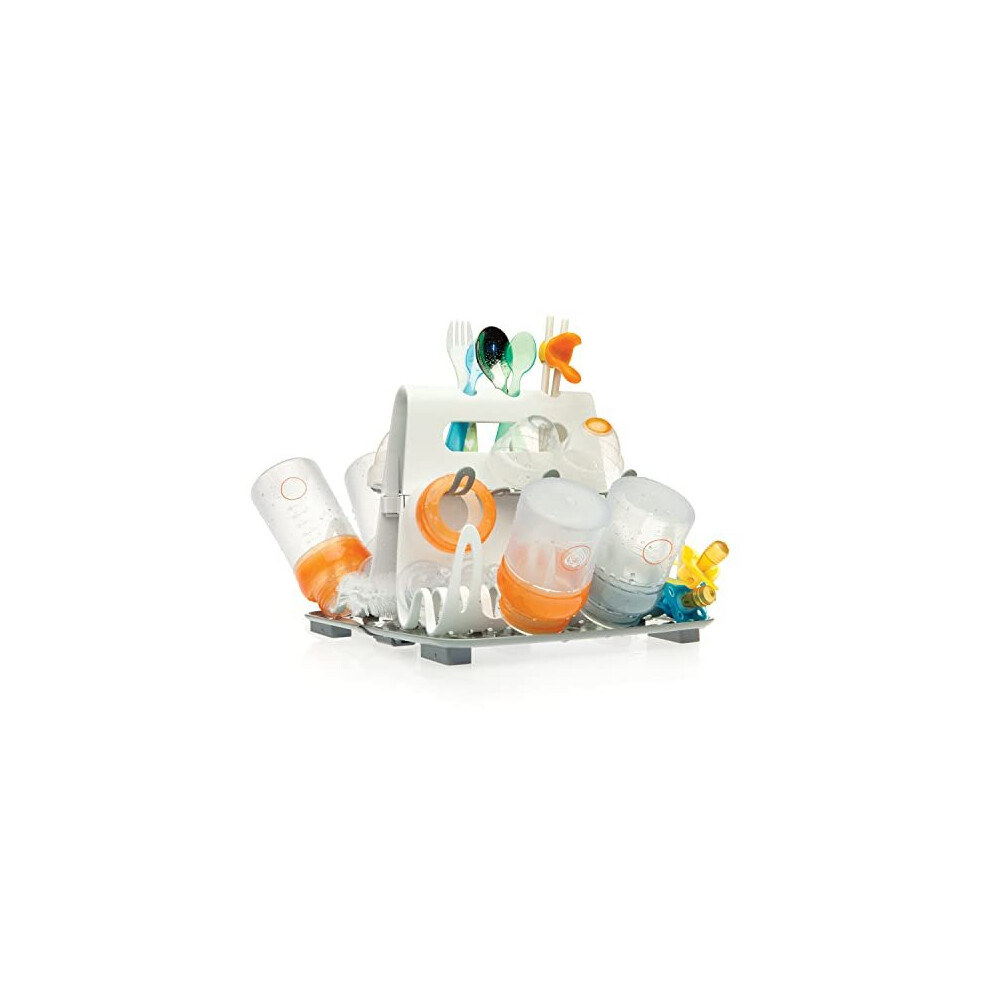 Deluxe Drying Station The Ultimate Drying Solution Spacesaving Drainer Bpa Phthalate Pvc Latex Lead Free Dry Baby Feeding Accessories Water Tray Easy Prince Lionheart