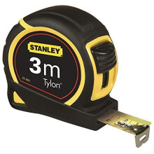 130687 Tylon Tape Measure with Anchor BlackYellow 3 m127 mm
