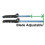 tz02 Handy Handheld Saw Hacksaw Blade Fitted into a Plastic Handle BlackBlue 5