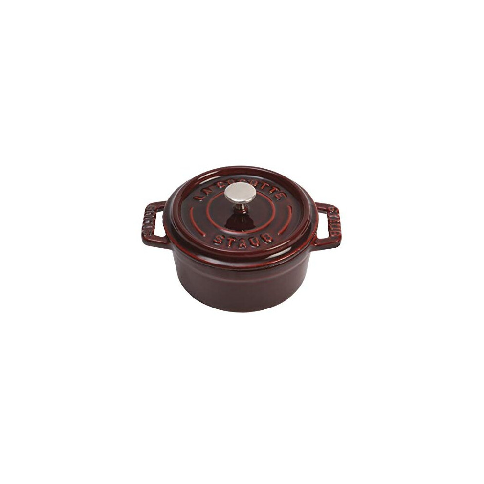 405098050 Cocotte Round 10cm Grenadine red