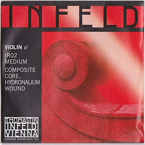 ThomastikInfeld IR02 Red Violin Strings Single A String 44 Size Composite Core Hydronalium Wound