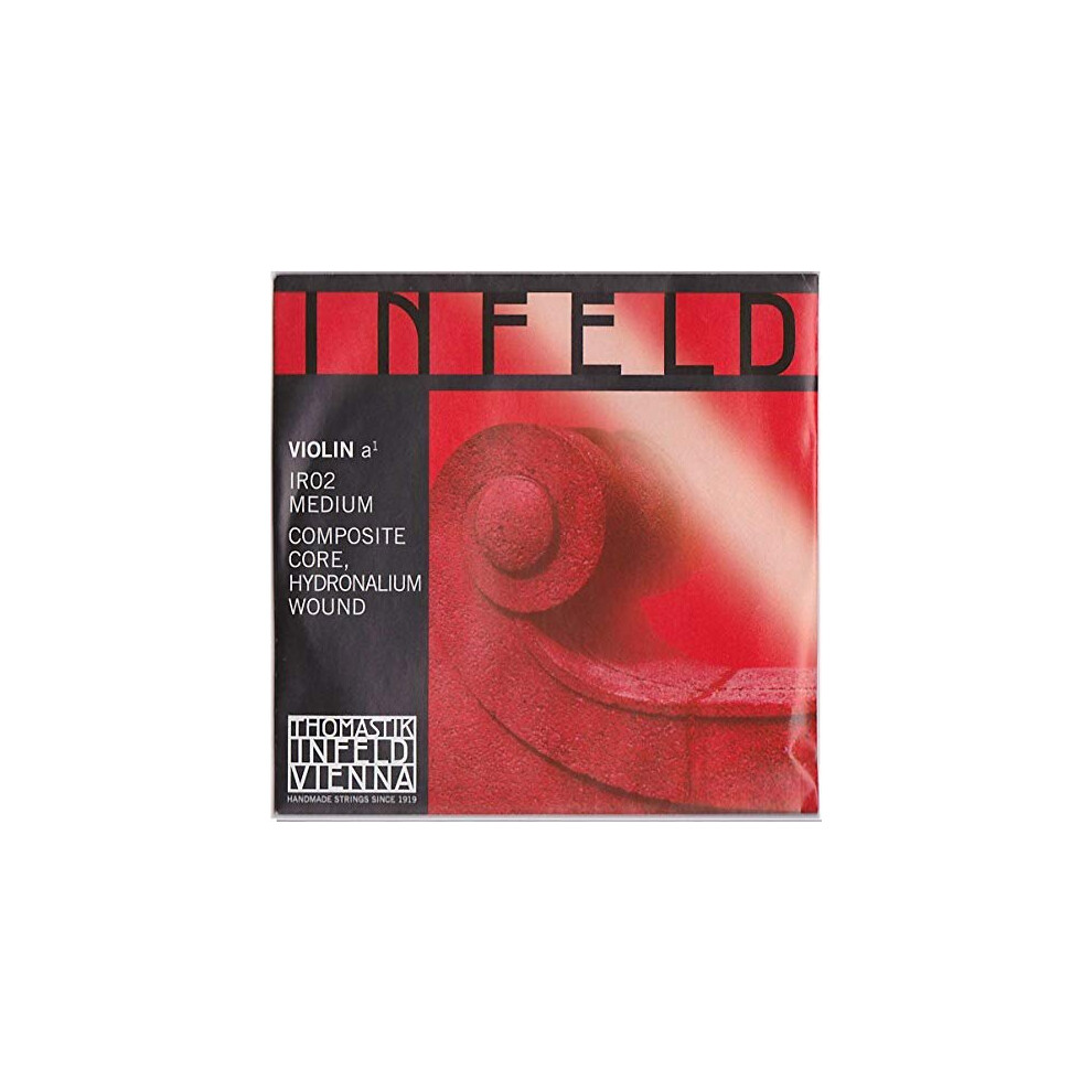 ThomastikInfeld IR02 Red Violin Strings Single A String 44 Size Composite Core Hydronalium Wound