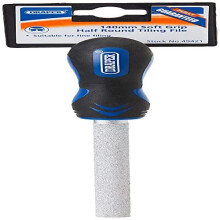 49421 Soft Grip Half Round Tiling File 140mm Blue