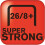 Rapid 268mm Super Strong Staples For Stapling up to 50 Sheets Use with Desktop Staplers and Pliers Galvanised Wire Box of 5000 24862200 2