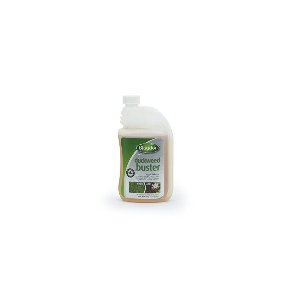Blagdon 2765 Pond Duckweed Buster Controls Duckweed Safe And Natural 500Ml Treats 4546 Litres Of Pond Water