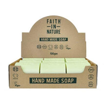 Natural Aloe Vera Hand Soap Bar Box Set Rejuvenating Vegan and Cruelty Free No SLS or Parabens 18 x 100 g
