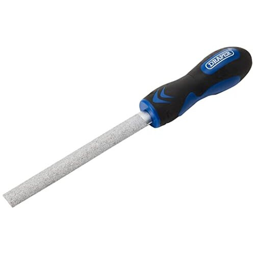 Draper 49421 Soft Grip Half Round Tiling File 140mm Blue 2