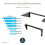 StarTech.com 4U Wall Mount Patch Panel Bracket 19 inch Steel Vertical Mounting Rack for Network and Data Equipment RK419WALLV 6