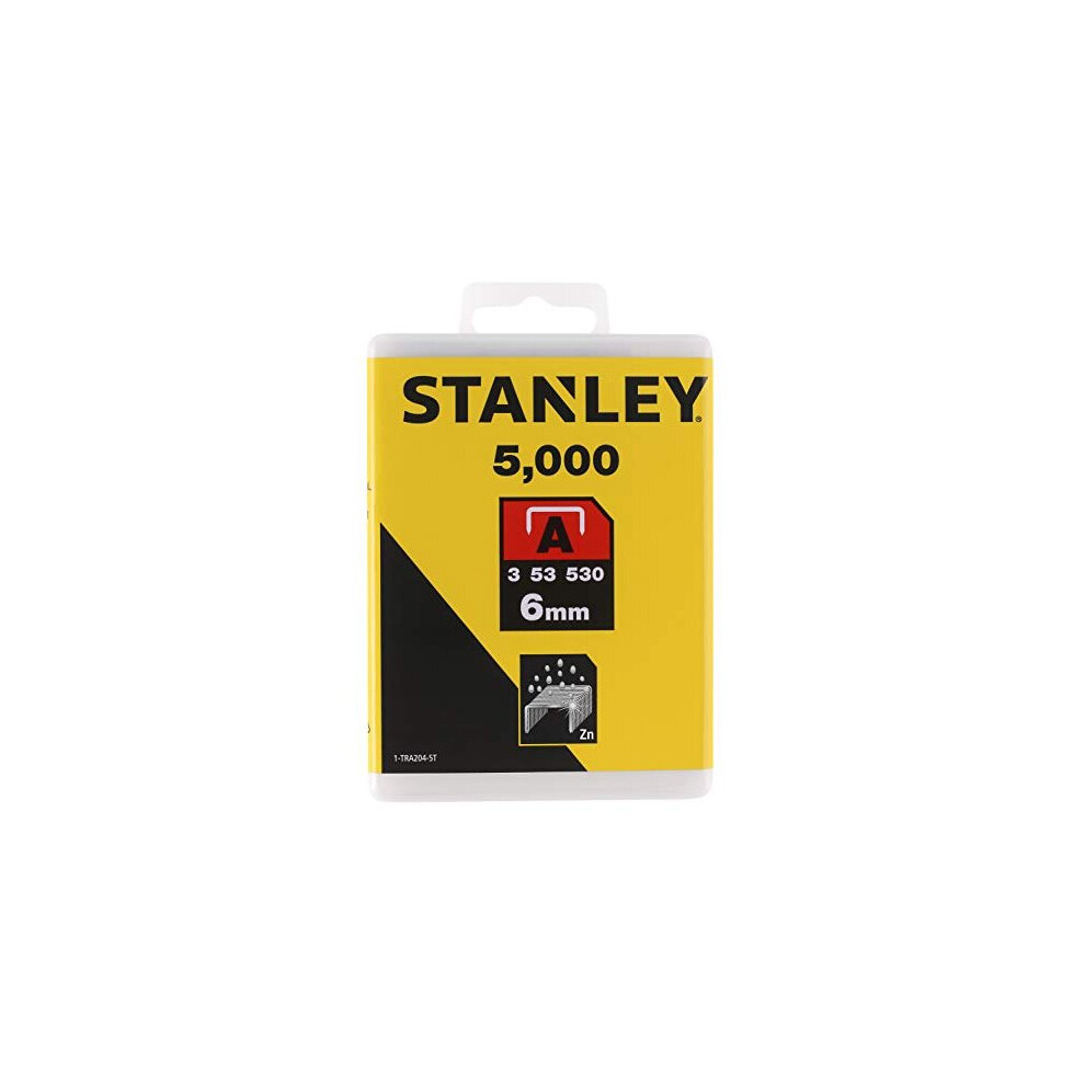 Type A Staples Silver 6 mm Set of 5000 Pieces