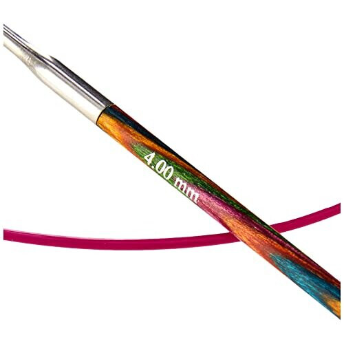 80 cm x 4 mm Symfonie Fixed Circular Needles MultiColor 2