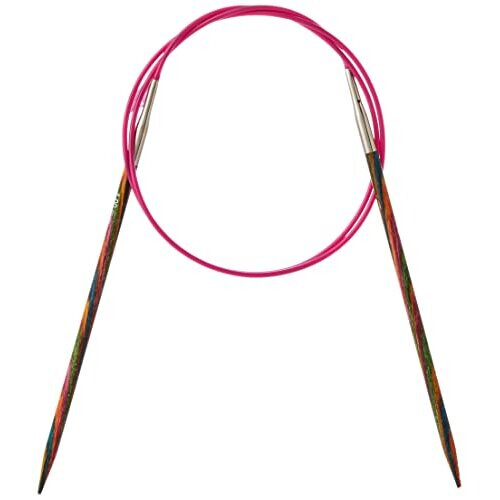 80 cm x 4 mm Symfonie Fixed Circular Needles MultiColor