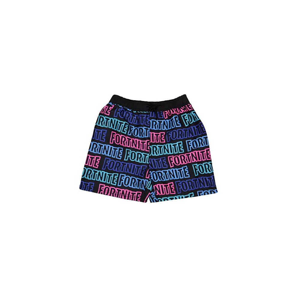 Logo Swim Shorts Kids 812 Years Black Official Merchandise
