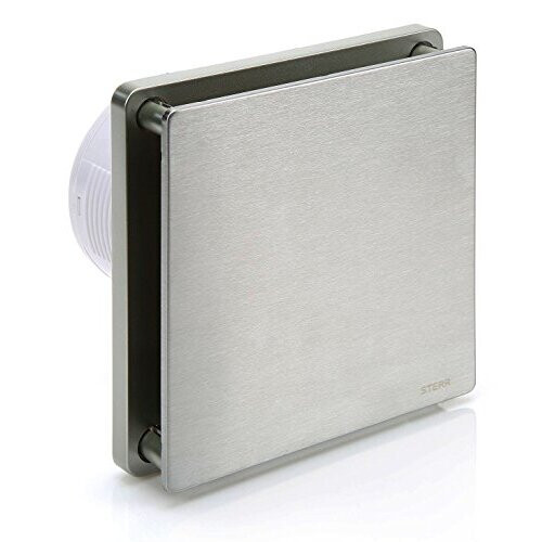 Silver Extractor Fan Bathroom 100 mm Inline Extractor Fan Extractor Fan Bathroom Fan Extractor ...