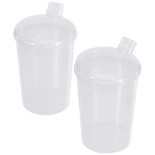 Feeding Cups Drinking and Eating Aid Safe Plastic For ElderlyDisabled Users Standard 250ml 1
