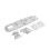 BHS190 Heavy Security Hasp and Staple Chrome 190mm 6