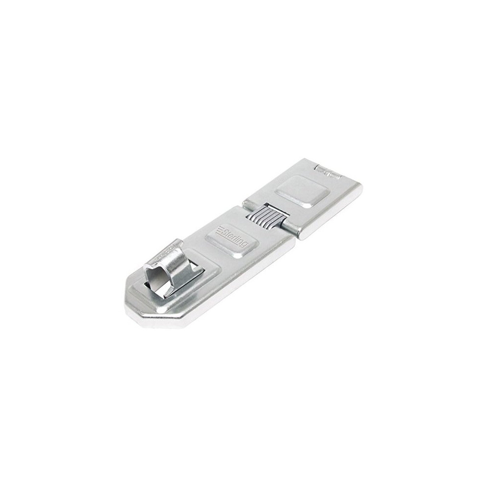 BHS190 Heavy Security Hasp and Staple Chrome 190mm