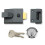 Yale B89DMG60 Deadlocking Nightlatch Case Only 60 mm Backset Dark Metallic Finish High Security 1