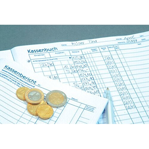 Avery Zweckform 3055 Cash Statement Pad A5 50 Sheets 5Pack 2