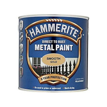 5092830 Direct to Rust Metal Paint Smooth Gold Finish 750ML