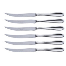 Sophie Conran Rivelin Steak Knives Set of 6 by Arthur Price ZSCR0841 – Elegant Stainless Steel