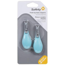 FoldUp Nail Clipper Arctic Blue 2Count by Safety 1st