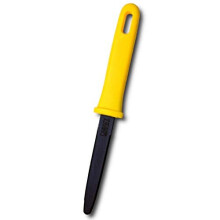 Corrugated Cardboard Cutter Dan Chan Safety Box Cutter Knife NonStick Fluorine Coating Blade Made in Japan Yellow DC190F1