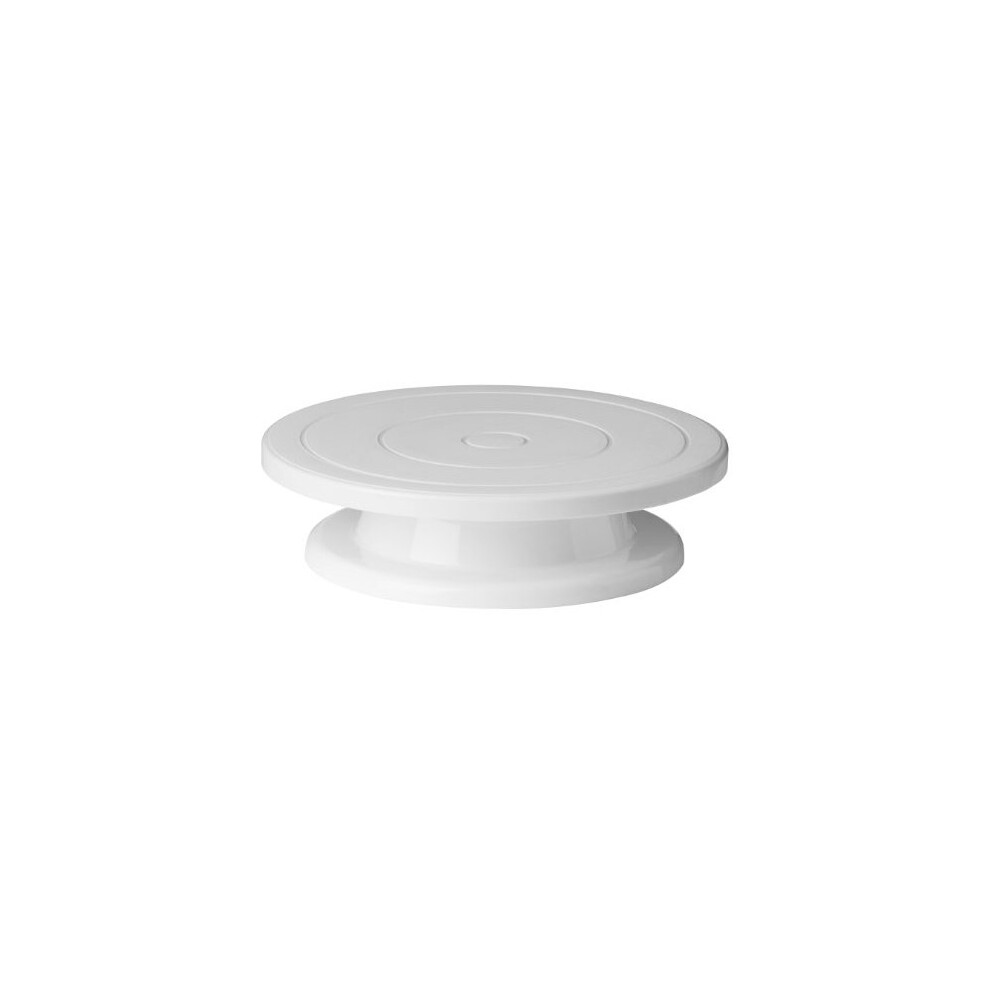 Housewares 0806489 Rotating Cake Stand White 28 x H7 cm