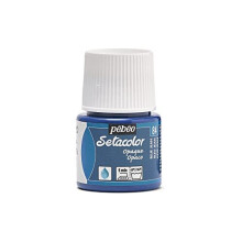 Peinture tissu - PéBéo - Setacolor opaque - Bleu jean - 45 ml - Mixte