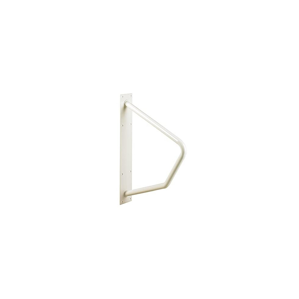 Homecraft Steel Grab Bar Safety Rail And Mobility Aid For Bathroom And Shower Elderly Handicapped And Disabled User Support Indoor And Outdoor Attachment