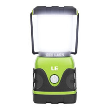 LE Camping Lantern 1000 Lumen Bright Camping Lights Battery Powered 12240 Hours Long Battery Life Dimmable Warm to Cool White 4 Modes Waterproof