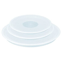 L9019222 Ingenio Plastic Lids Set of 3 White 161820 cm