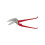 269001 Pelican Pattern Lacquered Snips SilverRed 350 mm 1
