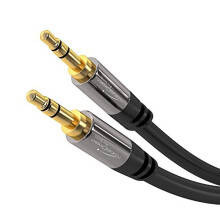 Aux cable 2m 35mm audio cable designed in Germany with breakproof metal plug headphone cable aux cable for cariPhonelaptop jack to jack cable aux to