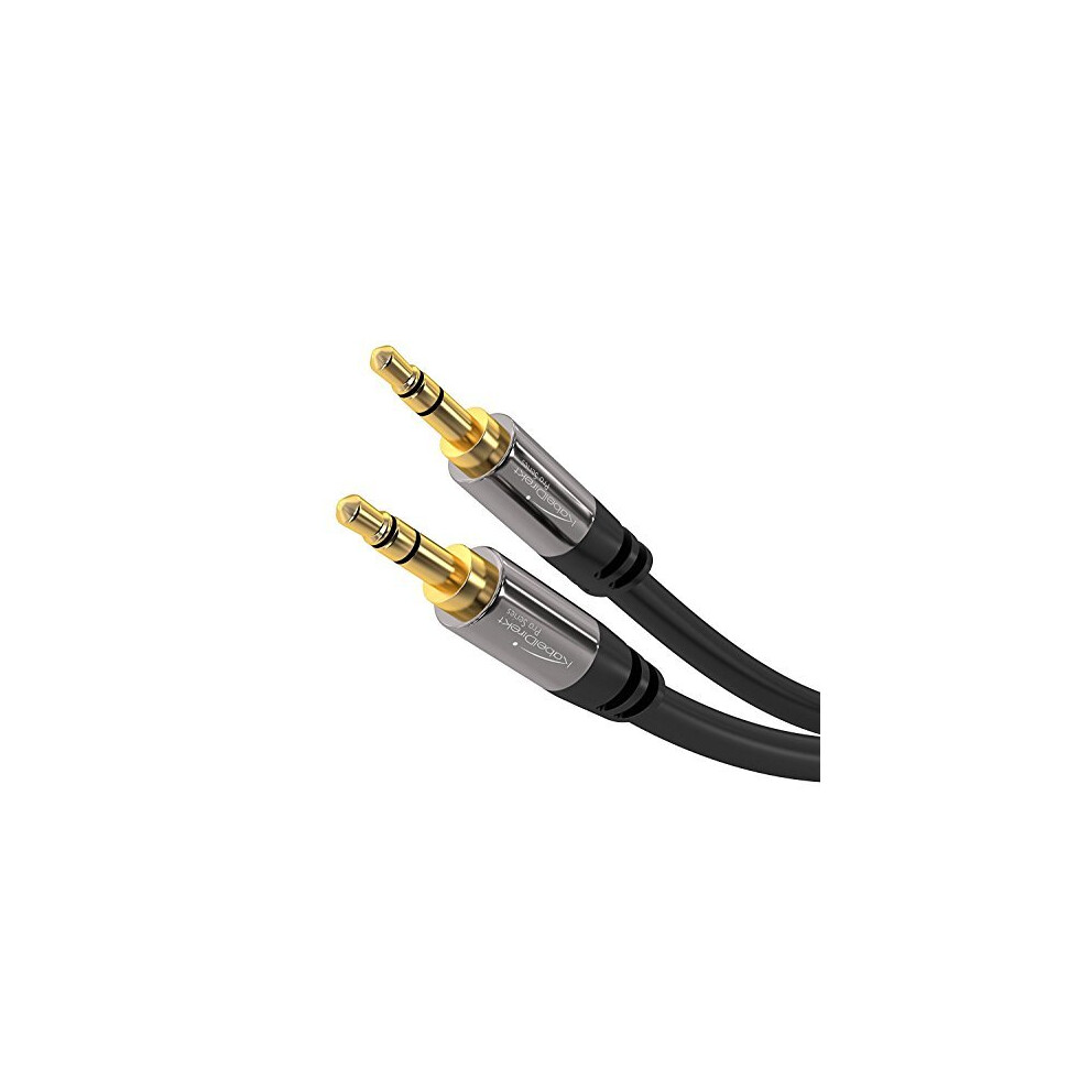 Aux cable 2m 35mm audio cable designed in Germany with breakproof metal plug headphone cable aux cable for cariPhonelaptop jack to jack cable aux to