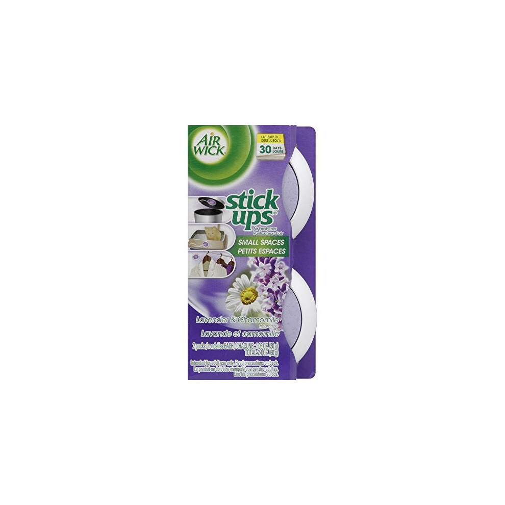 Air Wick Stick Ups Air Freshener Lavender Chamomile 2ct