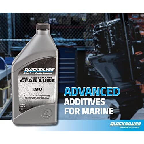 Quiksilver Quicksilver 92858064Q01 High Performance Gear Lube 61Qt 1