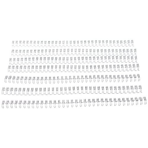 Wire Binding Combs 10mm silver 31 34 loops A4 100 pcs PW09501