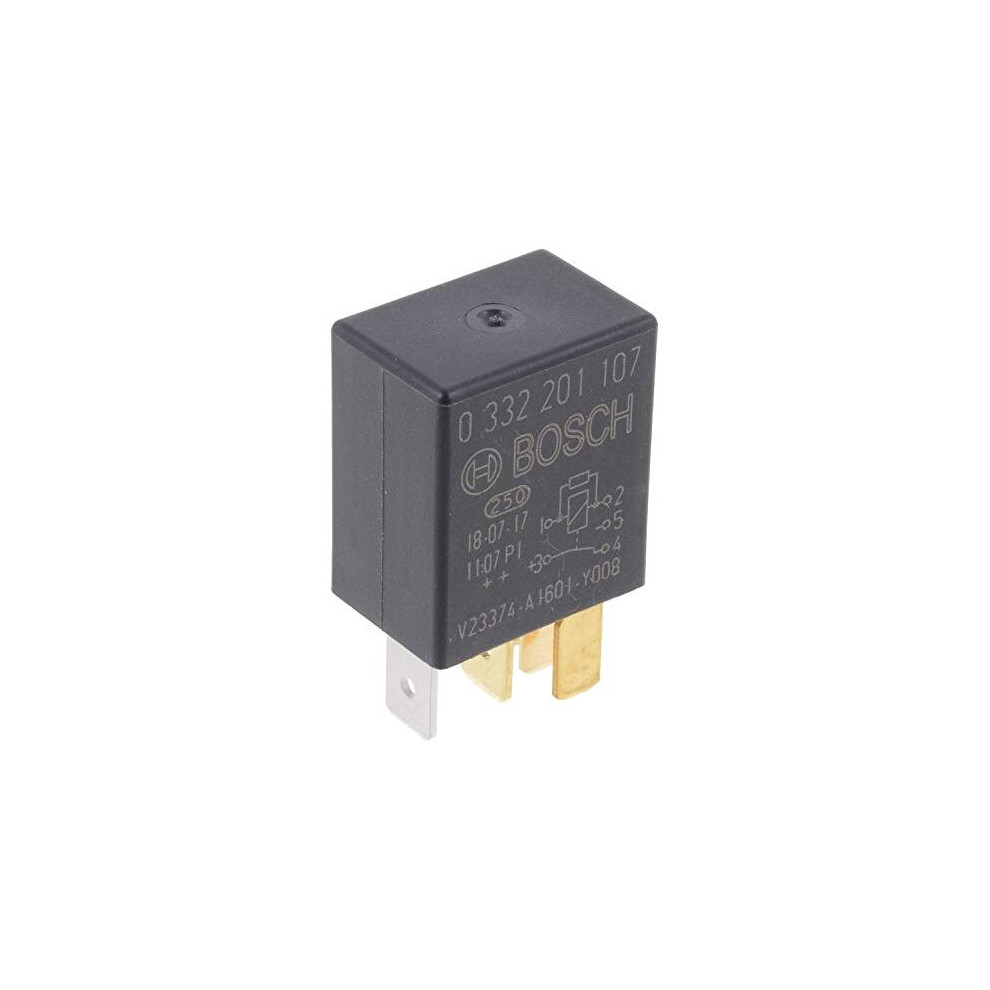Bosch 0332201107 Micro Relay 12V 30A Ip5k4 Operating Temperature From 40 Degree To 100 Degree C 5 Pin Relay 1165244314678