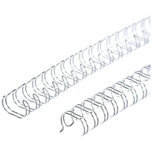 Wire Binding Combs 10mm silver 31 34 loops A4 100 pcs PW09501 2