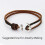 LolliBeads (TM) 3mm Πλατύ Γνήσιο Δέρμα Σχοινί Στριφτού Σκούρο Καφέ Espresso (5 Γιάρδες) 3