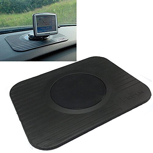 Car Sat Nav Tomtom GPS Rubber Dash Board Non Stick Mount Holder Mat Slim Portable