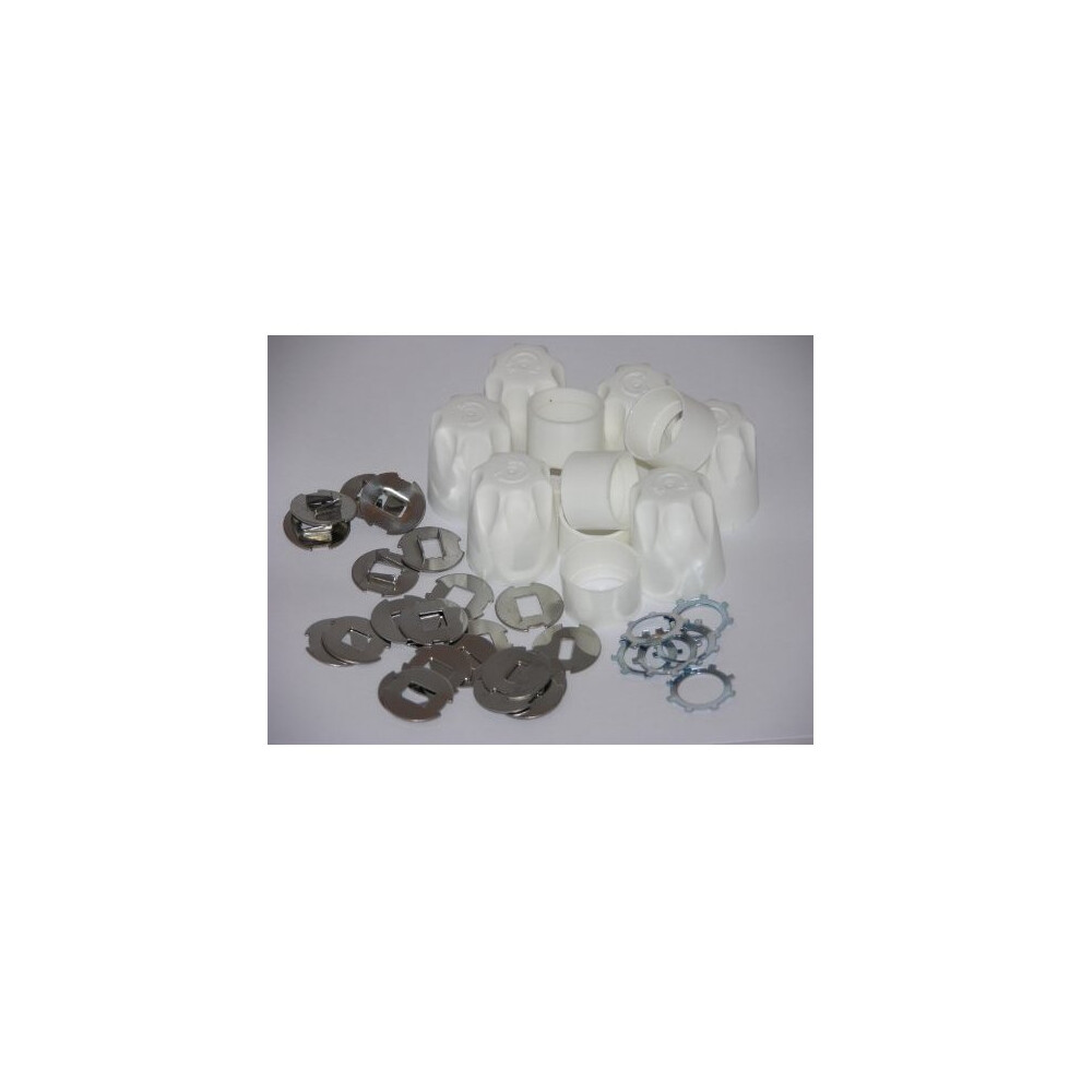 Universal Fitting Replacement Safety Radiator Valve Capstops 6 Pack Wheelheads 610373817626
