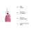 Purpose Fl  ssigfarbe 236ml Fuchsia 8