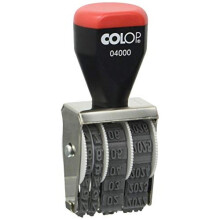 Date Stamp 04000 Months in Numbers Print Height 4 mm 108646