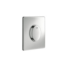 38564000 Skate Air WC Wall Plate Chrome