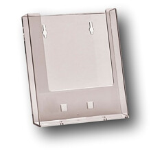 EPOSGEAR 1 Pack A5 Wall Mountable Acrylic Leaflet Flyer Brochure Menu Display Dispenser Holders Portrait