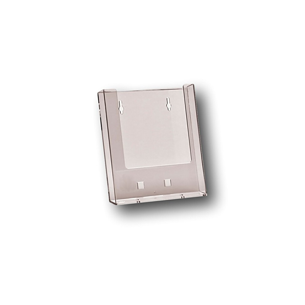 Eposgear 1 Pack A5 Wall Mountable Acrylic Leaflet Flyer Brochure Menu Display Dispenser Holders Portrait