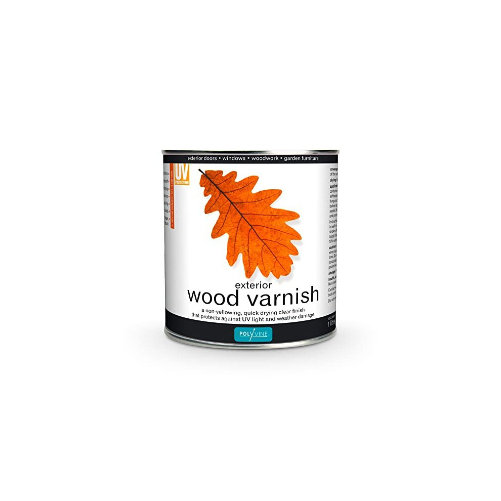 Exterior Wood Varnish 1 Litre Satin 729870003606