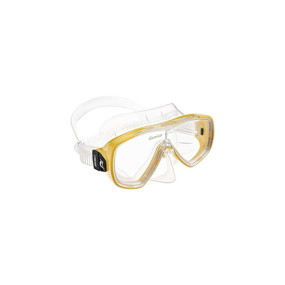 Cressi Onda Snorkeling Mask Yellow